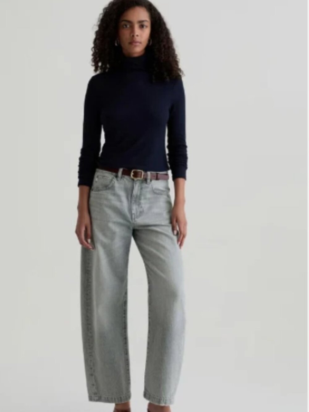 AG- Jeans Hattie High Rise Barrel in Al Fresco-Size 31-MSRP$245